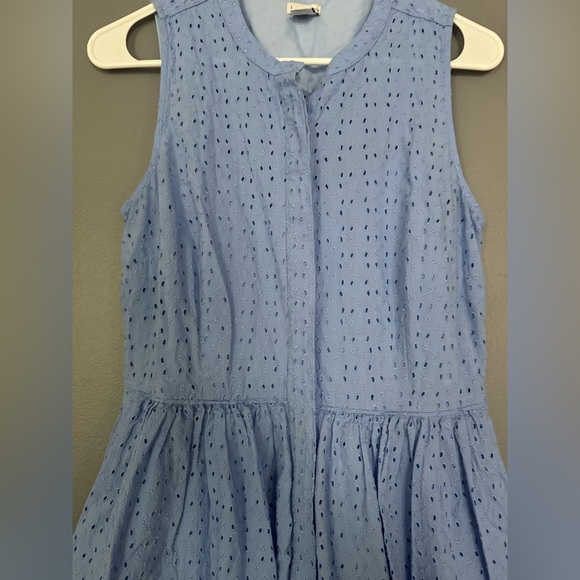 J. Crew Blue‎ Sleeveless Sundress Midi - Picture 4 of 9